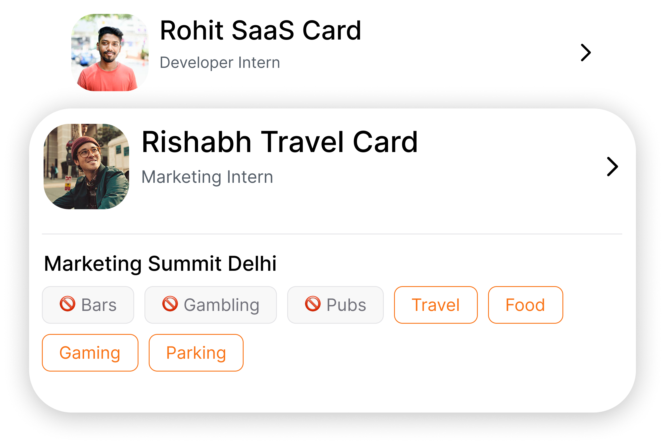 Granular Spend Control